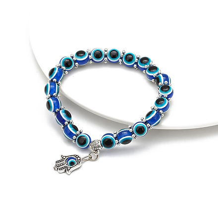 Evil Eye Beaded Bracelet