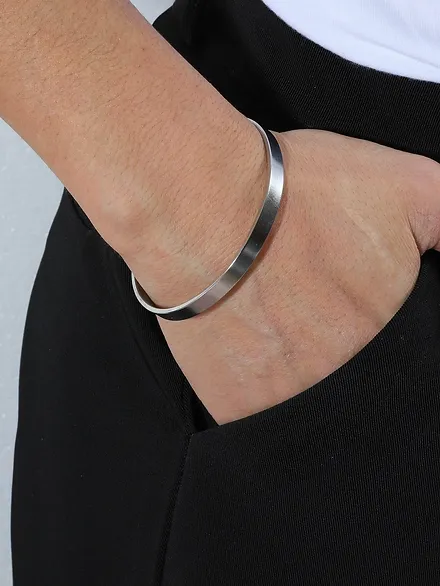Men Simple Cuff Bracelet
