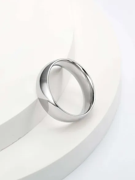 Silver Ring Band