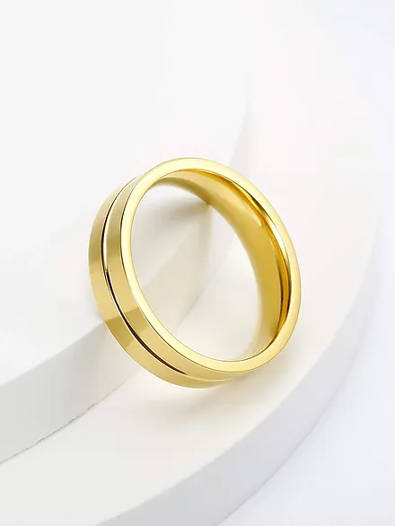 Yellow Gold Plated Ring